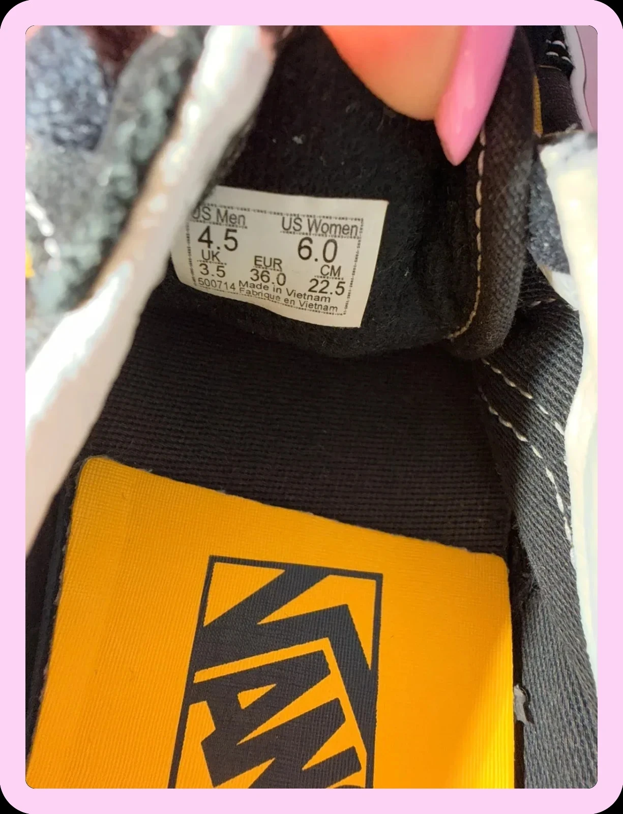 Zapatillas Vans Old Skool con patrón a cuadros amarillo y negro. En muy buen estado. – photo 8